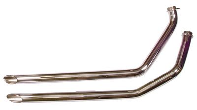 V-Factor 40 drag pipes Shovelhead 70-84