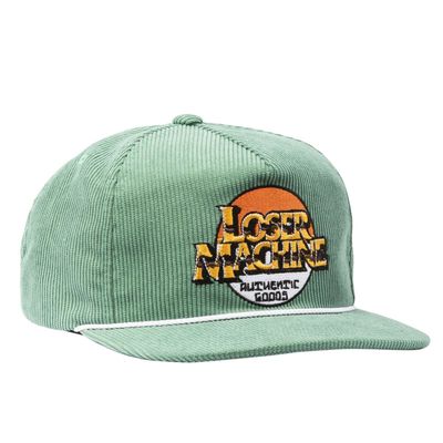 Keps Loser Machine Company Sunset grön