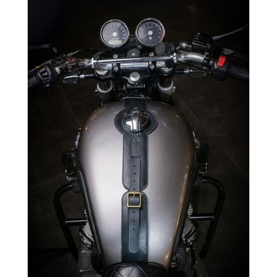 Tankrem Trip Machine Royal Enfield Interceptor/GT 650 svart