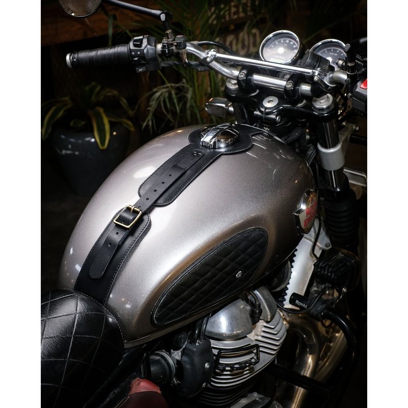 Tankrem Trip Machine Royal Enfield Interceptor/GT 650 svart