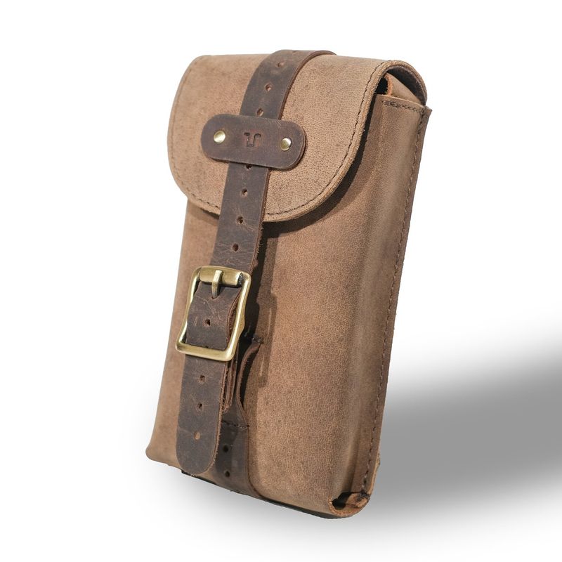 Väska Trip Machine Moto Exclusive Utility Pouch tobaksbrun