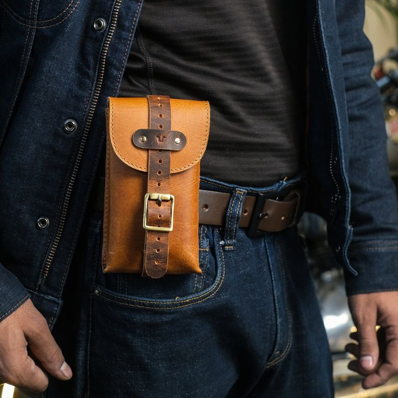Väska Trip Machine Moto Exclusive Utility Pouch vintage tan