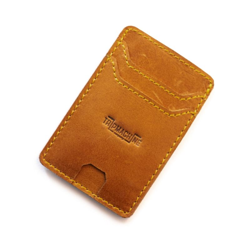Korthållare Trip Machine Wiberg vintage tan