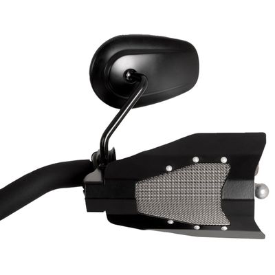 Handskydd Burly Brand Titan svart Most H-D models with a cable