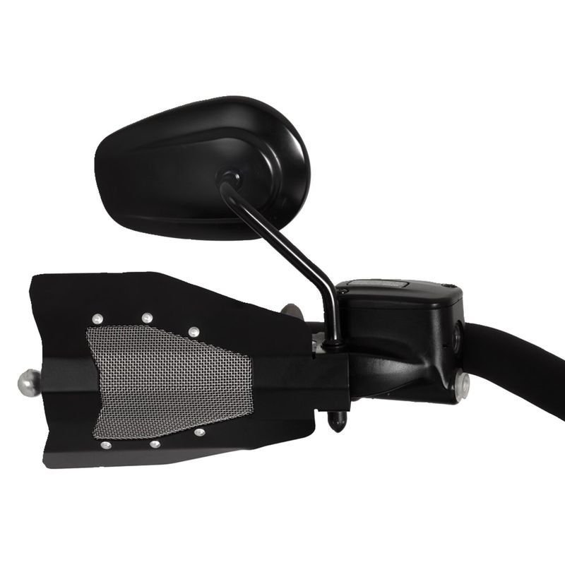 Handskydd Burly Brand Titan svart Most H-D models with a cable