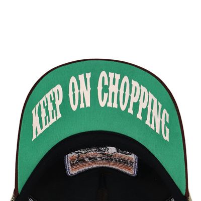 Keps 13 and a half company Keep On Chopping brun/khaki