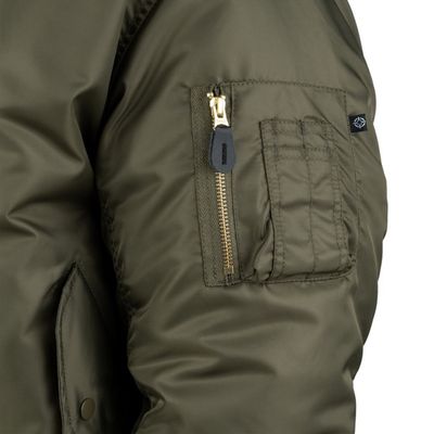 Jacka Army Surplus MA-1 Bomber mörkgrön