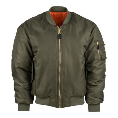 Jacka Army Surplus MA-1 Bomber mörkgrön