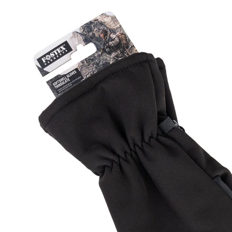 Handskar Army Surplus Softshell Thinsulate stl L svart