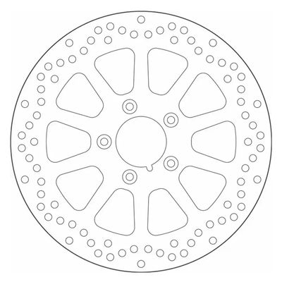 Bromsskiva fram SBS 10 Spoke Rigid 292mm Softail 00-14