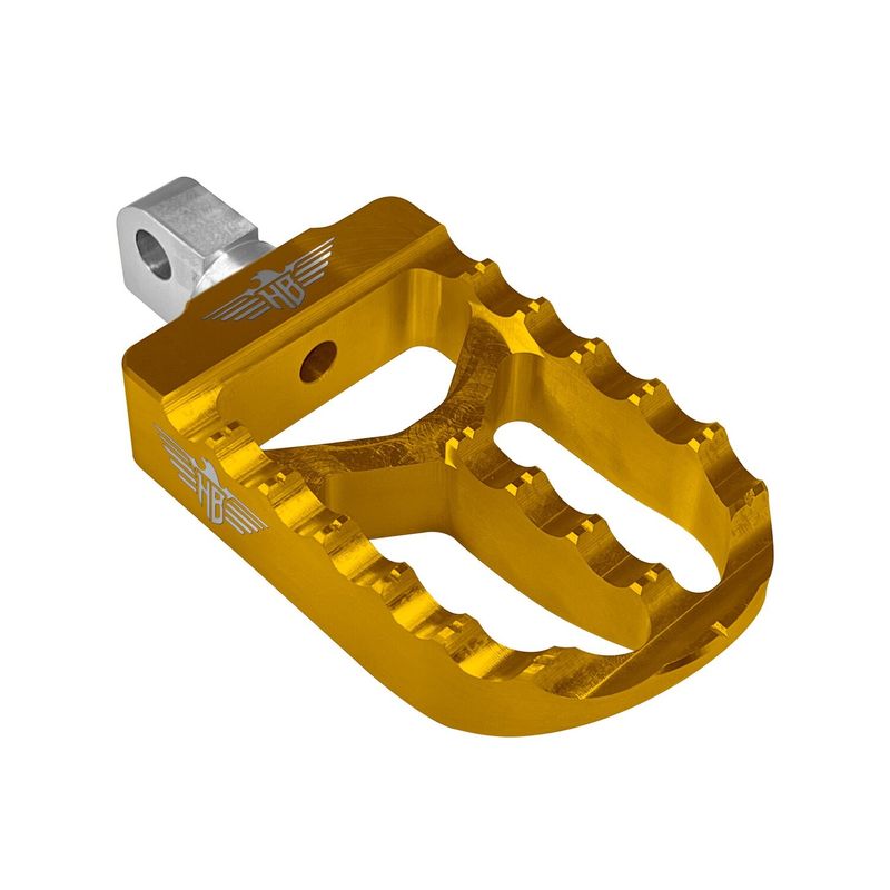 Fotpinnar HeinzBikes MX V2 guld Softail rider 18-26