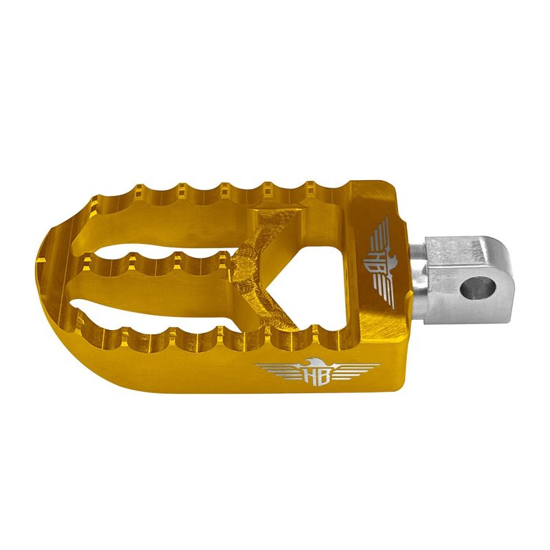 Fotpinnar HeinzBikes MX V2 guld Softail rider 18-26