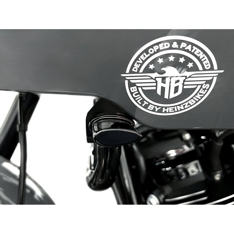 Blinkers HeinzBikes Position krom vit FXLRST Low Rider ST 22-26