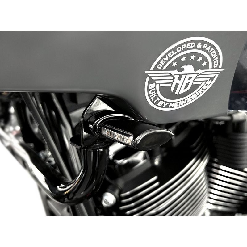 Blinkers HeinzBikes Position krom vit FXLRST Low Rider ST 22-26