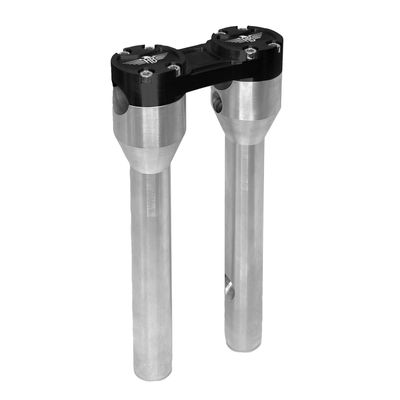 Risers HeinzBikes Clubstyle 10" 1" rak silver svart