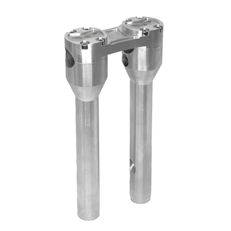 Risers HeinzBikes Clubstyle 8" rak silver
