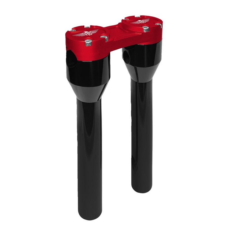 Risers HeinzBikes Clubstyle 10" 1" rak svart röd