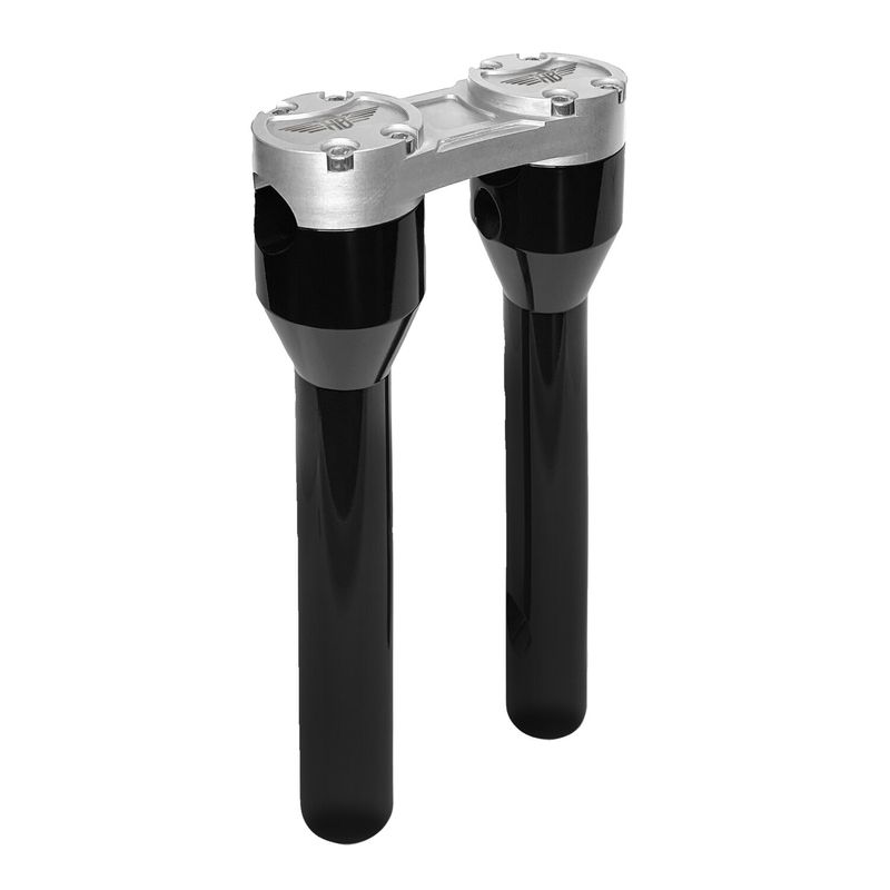 Risers HeinzBikes Clubstyle 12" 1" rak svart silver
