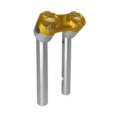 Risers HeinzBikes Clubstyle 8" 1" 25.4 silver guld