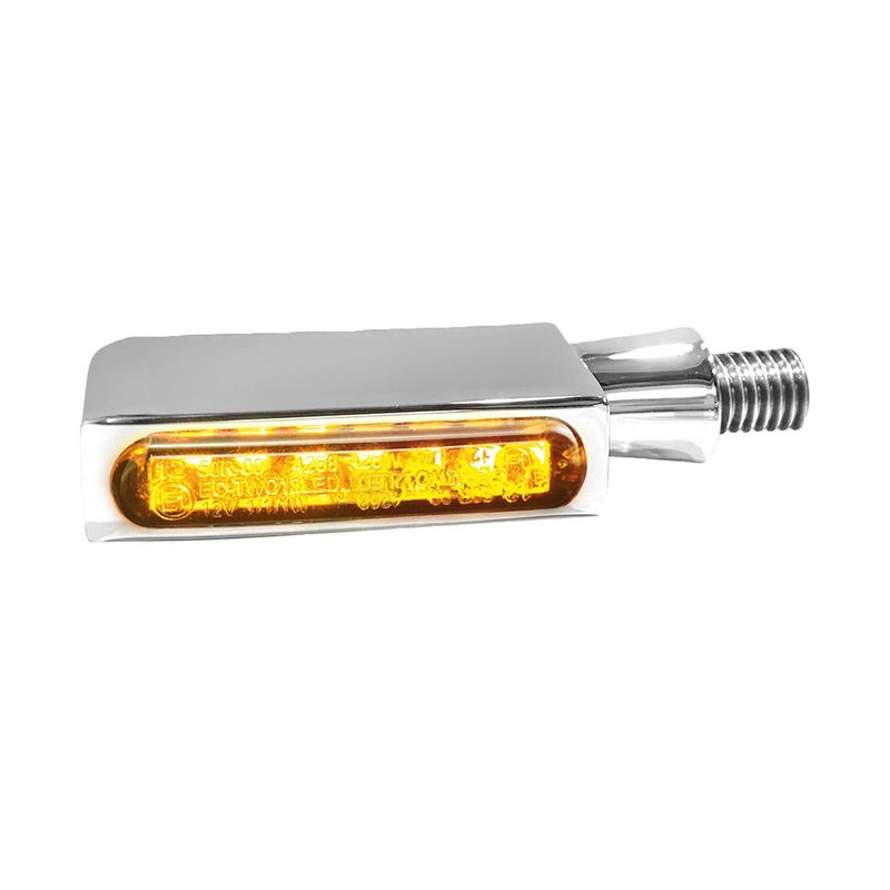Blinkers HeinzBikes Blokk Line LED krom universal