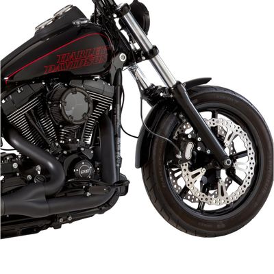 Bromsskiva fram Arlen Ness Jagged 15" vänster Dyna. With spoke mounted brake