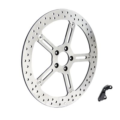Bromsskiva fram Arlen Ness 15" vänster Left front Dyna 00-05 m.fl.