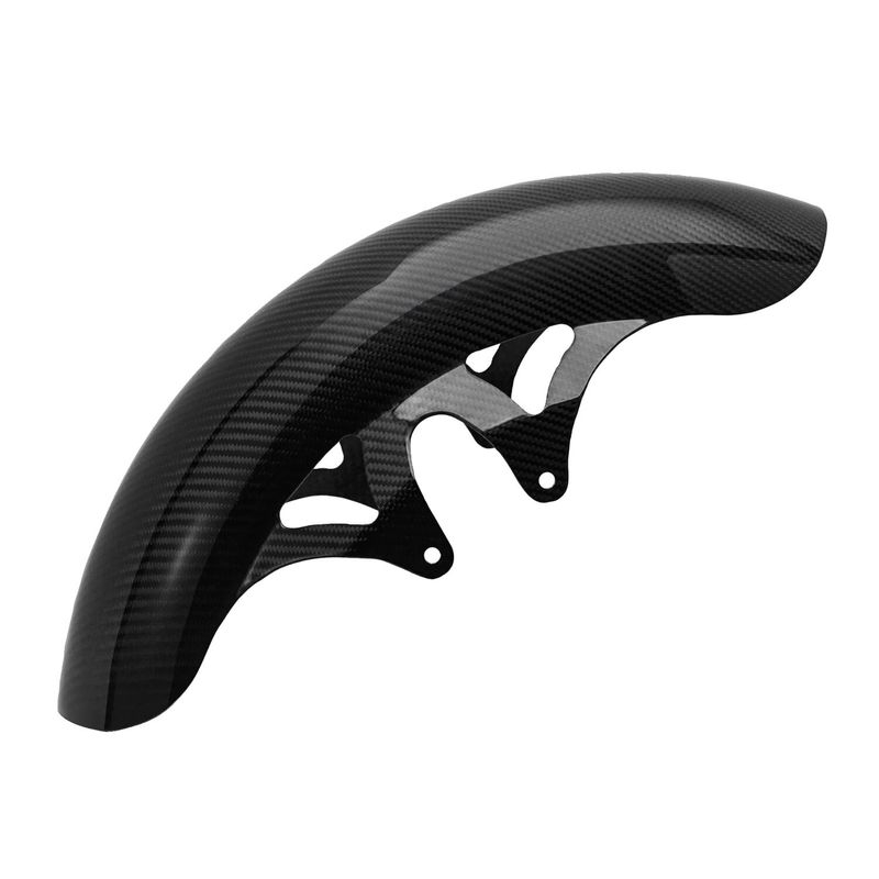 Framskärm Arlen Ness 19" kolfiber klar lång 210-034