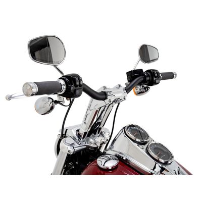 Riser Performance Machine PM Phatbar 1-1/4" 12" krom H-D mech. or e-throttle with
