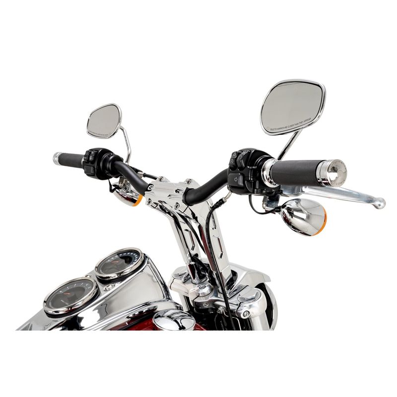 Riser Performance Machine PM Phatbar 1-1/4" 12" krom H-D mech. or e-throttle with
