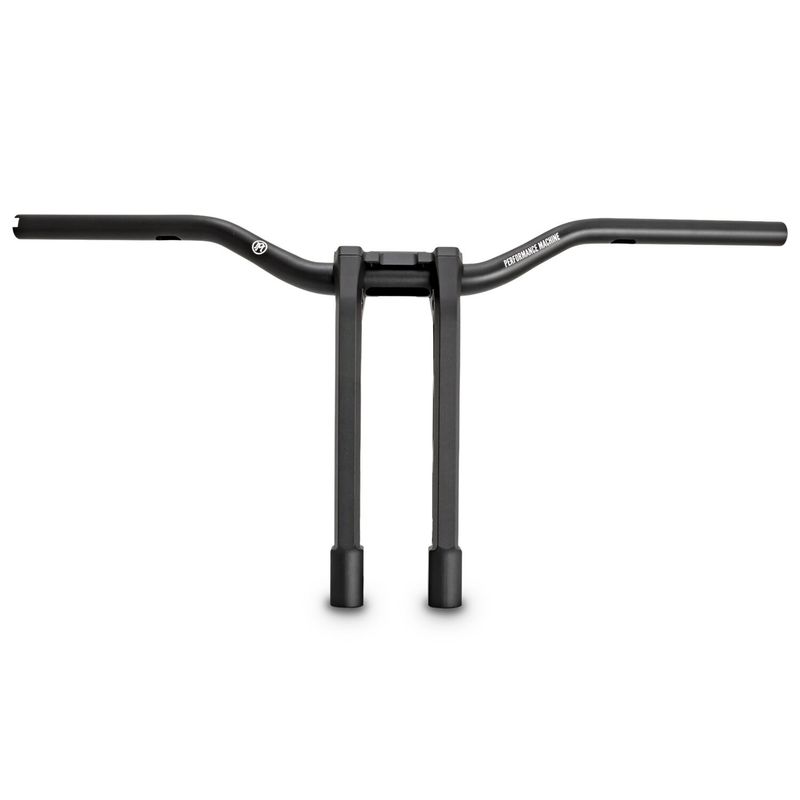 Riser Performance Machine PM Phatbar Ops 1-1/4" 14.5 H-D mech. or e-throttle with svart