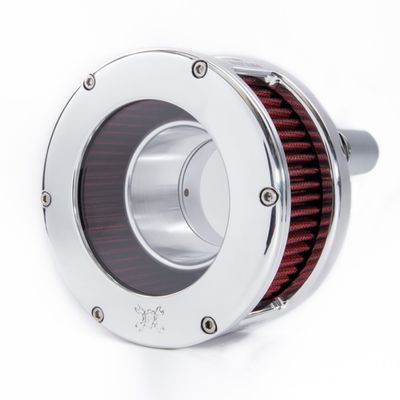 Luftfilter Feuling 5438-70 BA krom röd Softail 18-24