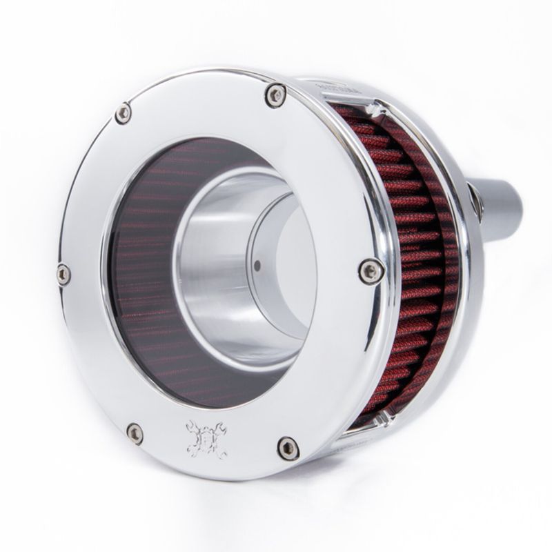 Luftfilter Feuling 5438-70 BA krom röd Softail 18-24