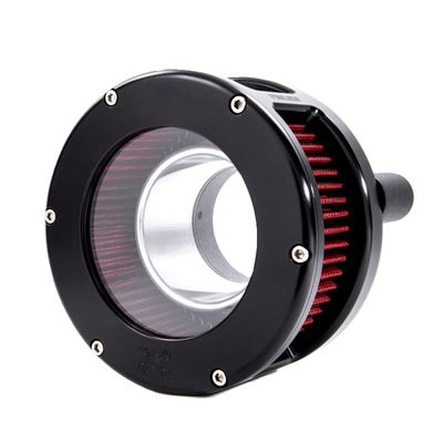 Luftfilter Feuling 5434-70 BA svart röd klar Softail 18-24