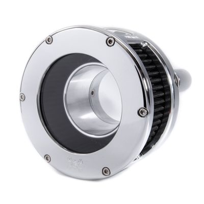 Luftfilter Feuling 5538-70 BA krom svart klar Softail 18-24