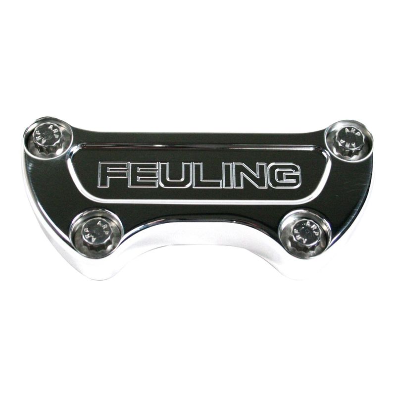 Styrklammer styre Feuling Various 73-17 Big Twin, XL polerad