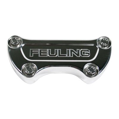 Styrklammer styre Feuling Various 73-17 Big Twin, XL krom