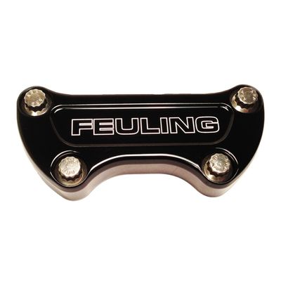 Styrklammer styre Feuling CC svart Various 73-17 Big Twin, XL