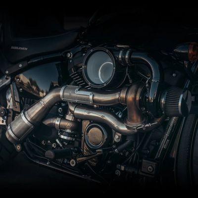 Trask, Turbo kit tornado EF1. Brushed stainless