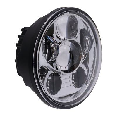 Strålkastare MCS Bright 5-3/4" LED krom universal