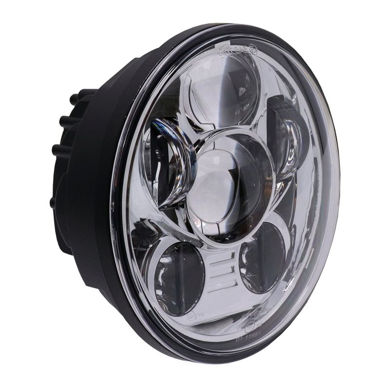 Strålkastare MCS Bright 5-3/4" LED krom universal