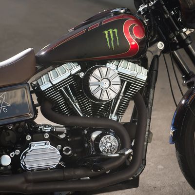 Luftfiltersats Arlen Ness 10-GAUGE 1 Sucker Evo B.T. with CV carb 93-99 krom