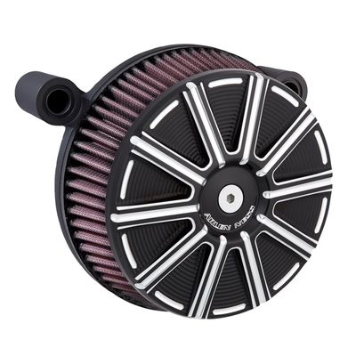 Luftfilter Arlen Ness 10-GAUGE 1 Sucker CV carb Twin Cam 99-06 m.fl. svart