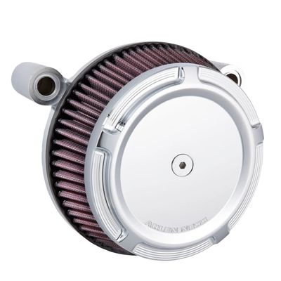 Luftfiltersats Arlen Ness 18-368 1 Sucker Beveled krom FLT/Touring with Magneti
