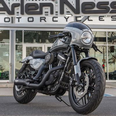 Luftfiltersats Arlen Ness 18-360 1 Sucker Bevel svart Softail 16-17