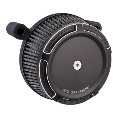 Luftfilter Arlen Ness 18-361 1 Sucker Beveled svart CV carb Twin Cam 99-06 m.fl.