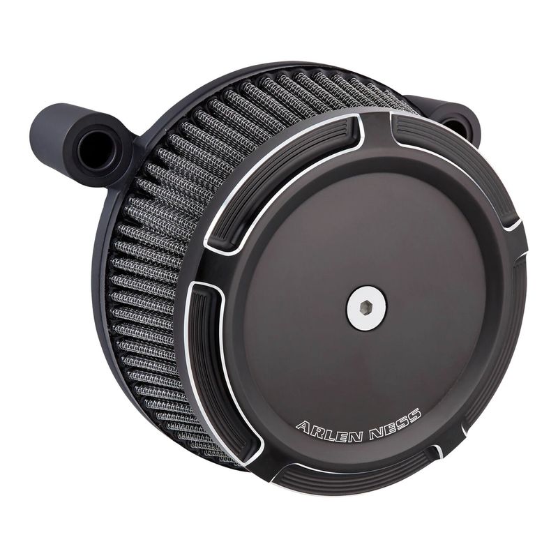 Luftfilter Arlen Ness 18-361 1 Sucker Beveled svart CV carb Twin Cam 99-06 m.fl.