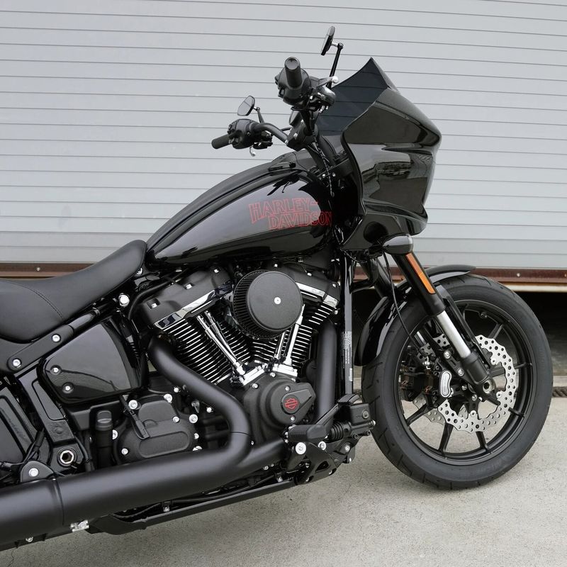 Luftfiltersats Arlen Ness 600-303 1 Sucker svart slät Softail 25-26