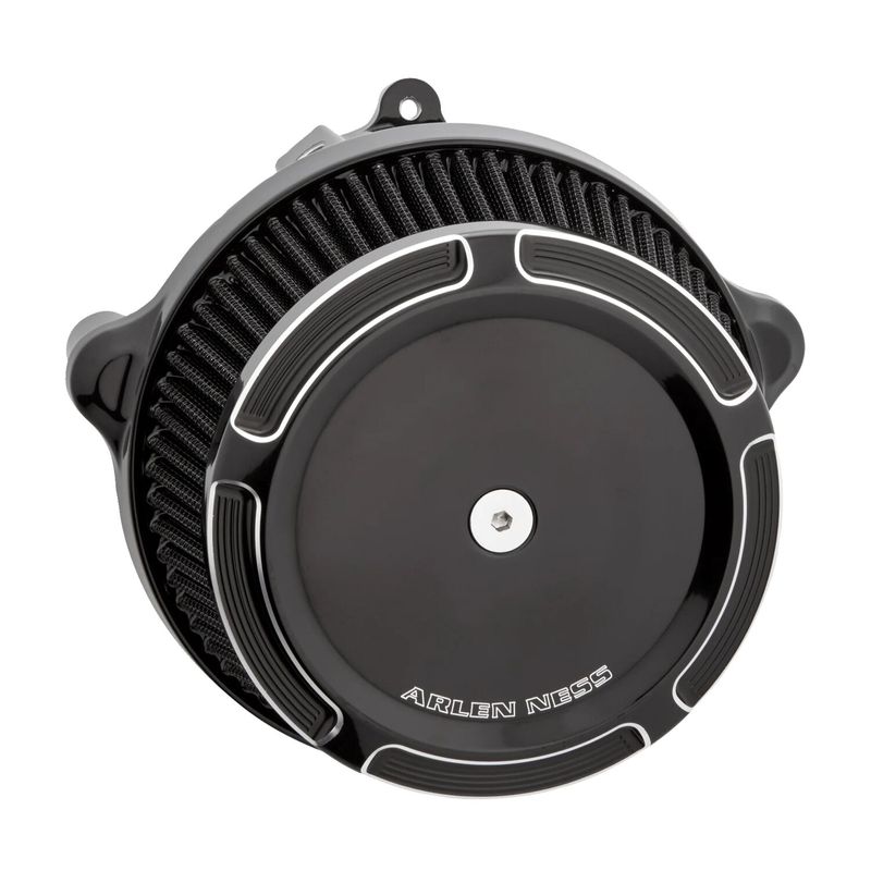 Luftfiltersats Arlen Ness 600-305 1 Sucker Bevel svart Softail 25-26