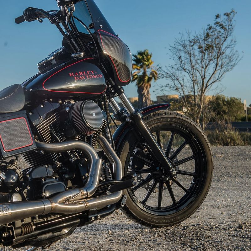 Luftfilter Arlen Ness 50-740 1 Sucker kolfiber Softail 16-17