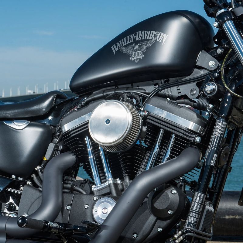 Luftfilter Arlen Ness 50-752 1 Sucker Brushed rostfri Softail 16-17